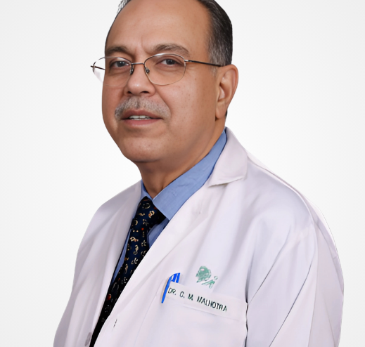 Dr Chander M Malhothra Indraprastha Apollo Hospital