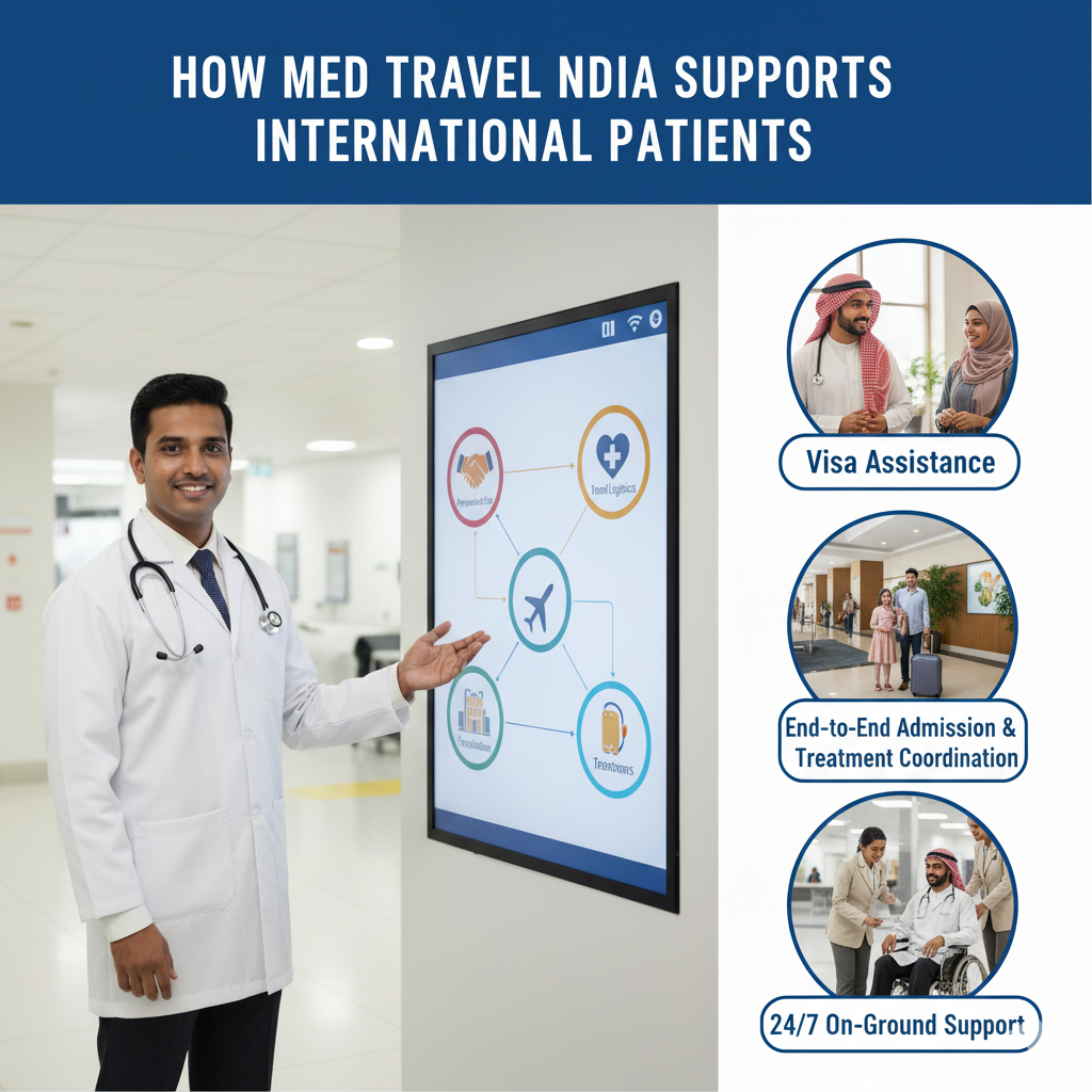 How Med Travel India Supports International Patients